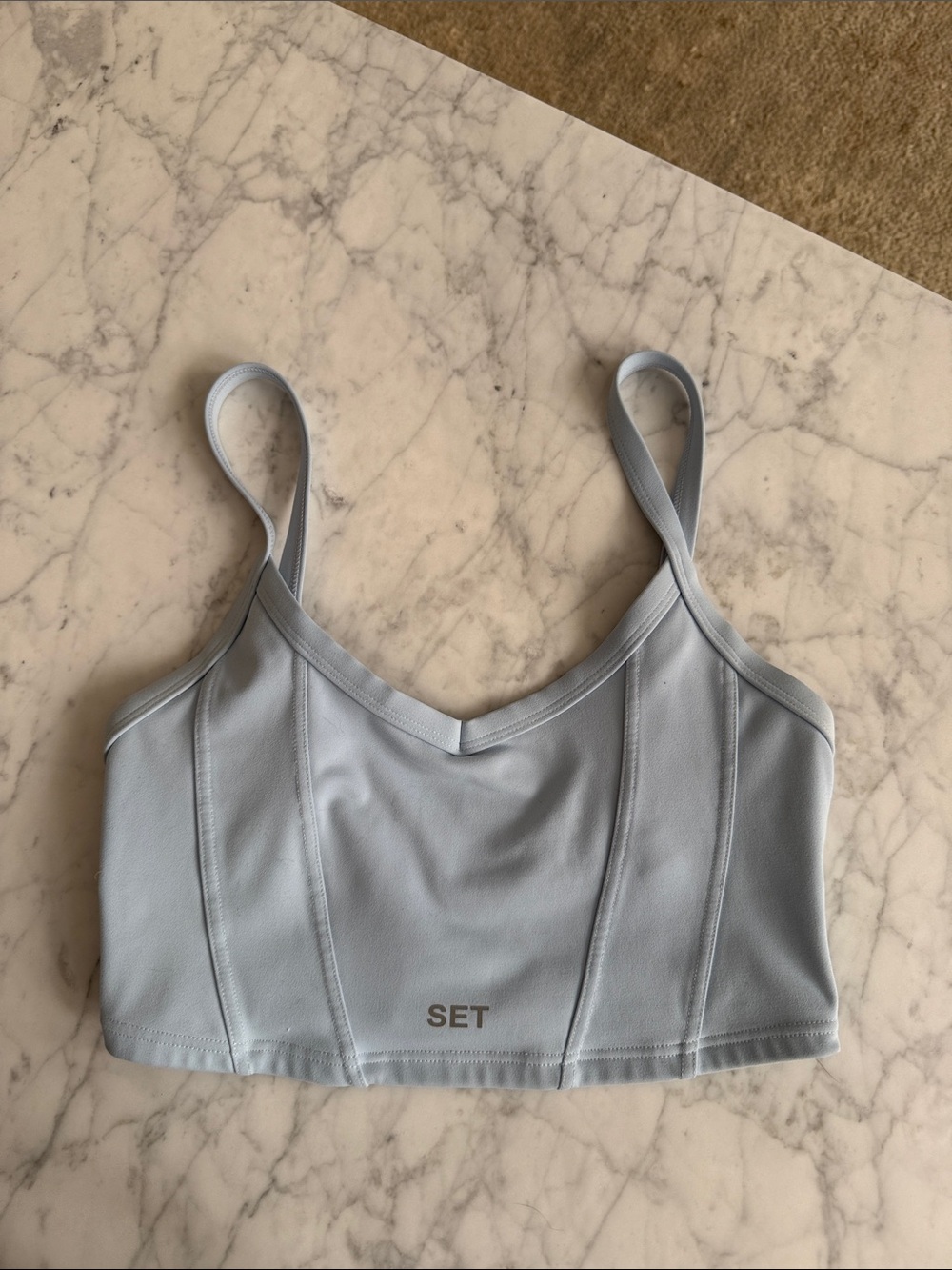 Set active bra top